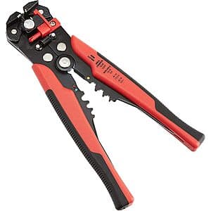 Amazon Basics Self-Adjusting 10-24 AWG Wire Stripper Crimping Tool $8.40