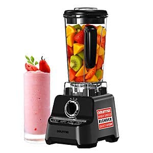Gourmia Countertop Commercial Blender (Black) $100 + Free Shipping