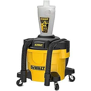 6-Gal DeWALT Cyclone Dust Separator w/ Poly Tank $81 + Free S&H