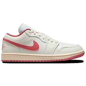 Nike Women's Air Jordan 1 Low Shoes (Sail/Pink) $40 + Free Shipping