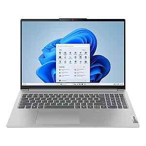 Lenovo IdeaPad Slim 5: 16" FHD+ IPS, Intel Core 5 120U, 16GB LPDDR5, 512GB SSD $430 & More + Free S&H