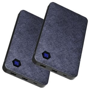 2-Pack Einova 63W 20,000mAh Power Bank $30 + Free Shipping