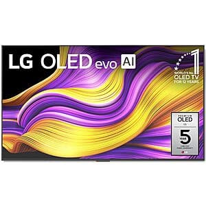 55" LG G5 OLED evo AI 165Hz 4K Smart TV w/ Wall Mount (2025) $1200 + Free S&H