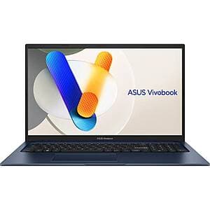 ASUS Vivobook 17 Laptop: Intel Core 5-120U, 17.3" 1080p, 8GB RAM, 512GB SSD $380 + Free Shipping