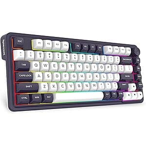 Redragon K715 Pro Custom QMK/VIA Wireless Gaming Keyboard (Custom Linear Switch) $20 + Free S/H w/ Amazon Prime