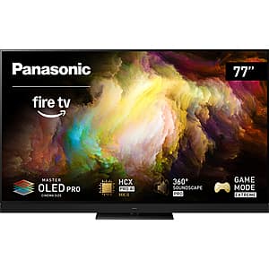 77" Panasonic Z8 Series OLED 4K UHD 144Hz TV (2025) $1349 + Free S&H