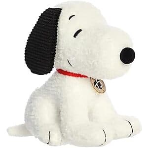8" Snoopy Peanuts 75th Anniversary Limited Edition Plush $15.75 or less