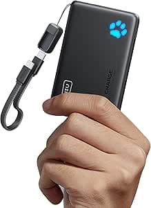 INIU 10000mAh 45W PD USB-C Power Bank Portable Charger w/ USB-C Lanyard $11.20