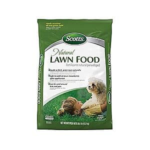 29.1-lb Scotts Natural Lawn Food Fertilizer (Covers 4,000 Sq. Ft.) $26 & More + Free S&H w/ Prime