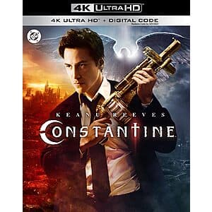 Constantine (4K Ultra HD + Digital Code) $15