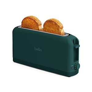 Bella 2-Slice Wide-Slot Slim Toaster (Forest Green) $12.50 & More + Free Pickup