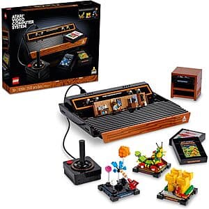 2532-Piece LEGO Atari 2600 Building Set (10306) $144 + Free Shipping