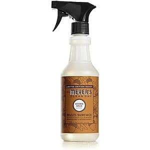 16-Oz Mrs. Meyer's Clean Day All-Purpose Cleaner Spray (Acorn Spice) $2.60 & More