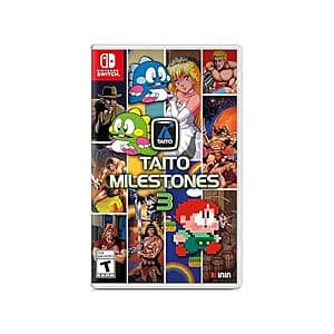Taito Milestones 3 (Nintendo Switch) $30 + Free S/H w/ Amazon Prime