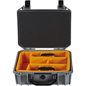 Pelican Cases: 6.5L Vault 200 Case w/ Lid Foam & Dividers $45 & More + Free S&H