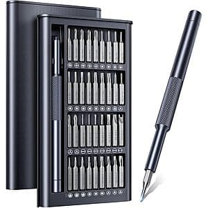 37-in-1 Wesdut Magnetic Precision Small Screwdriver Set $6