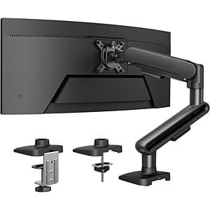 HUANUO Ultrawide Monitor Arm for 13 – 40" Screens (Holds up to 26.4lbs) $22 + Free S&H