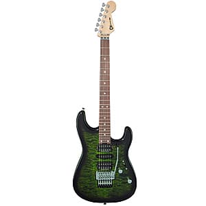 Charvel MJ San Dimas Style 1 Electric Guitar (Transparent Green Burst) $899 + Free Shipping