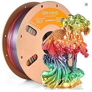 3-Pack of 1KG ERYONE 1.75mm Silk Rainbow PLA 3D Printer Filament Spool (various) $29.75 or less + Free Shipping