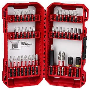 40-Pc Milwaukee SHOCKWAVE Impact Duty Alloy Steel Screw Driver Drill Bit Set $14.20 + Free S&H
