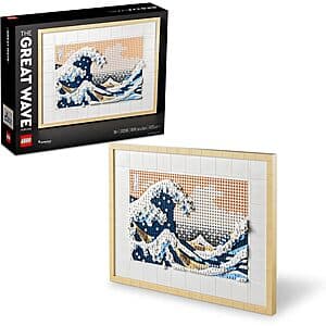 1810-Pc LEGO Art Hokusai The Great Wave Building Set $79.95 + Free S&H