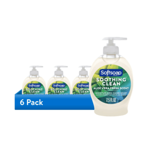 6-Pack 7.5-oz Softsoap Soothing Clean Aloe Liquid Hand Soap $5.35