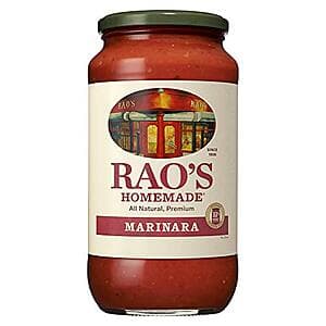 32-Oz Rao's Homemade Marinara Spaghetti Sauce 8 for $33.35 w/ Subscribe & Save