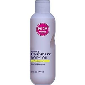 6-Oz eos Cashmere Body Oil (Vanilla) $5.85 w/ S&S