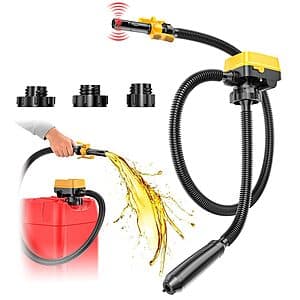 Ecarke Cordless 3.2 GPM Fuel Transfer Pump (DeWalt 20V & Milwaukee 18V Comp.) $38 + Free S&H