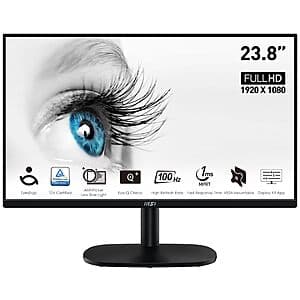 24" MSI Pro MP245V 1080p 100Hz Monitor $70 + Free Shipping