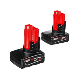 4-Pack Milwaukee 3.0Ah 12V M12 REDLITHIUM XC 3.0 Batteries $105 + Free S&H w/ Amazon Prime