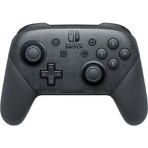 Nintendo Switch Pro Wireless Controller (Black) $50 + Free Shipping