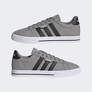 adidas Men's Daily 3.0 Shoes (Dove Grey / Core Black / Cloud White) $25 & More + Free S&H