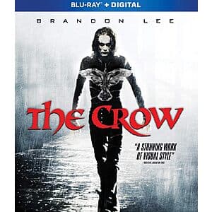 The Crow (1994) (Blu-ray + Digital) $8
