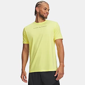 Under Armour Men's Curry Night Night T-Shirt (Lumin Yellow) $7.50 + Free S&H