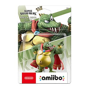 Nintendo Super Smash Bros. amiibo Figure (King K. Rool) $10 + Free Shipping