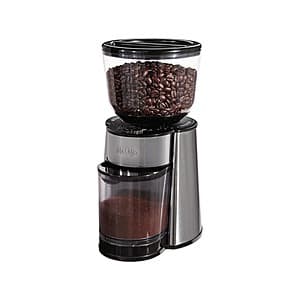 Mr. Coffee Automatic Burr Mill Coffee Grinder w/ 18 Custom Grind Settings $28 + Free Shipping w/ Prime
