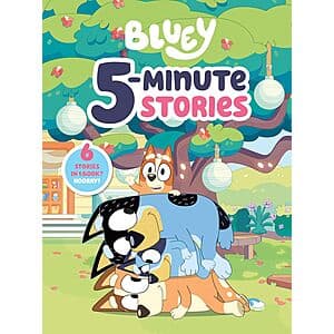 Prime Members: Bluey 5-Minute Stories: 6 Stories in 1 Book? Hooray! (Hardcover) $5.90 + Free S&H
