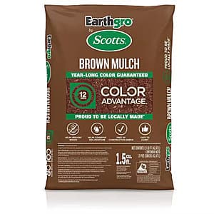 Select Locations: 1.5 cu. ft Scotts Earthgro Shredded Bagged Mulch (3 Colors) $2 + Free S&H