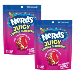 7.15-Ounce Nerds Juicy Gummy Clusters Candy (Strawberry Punch) 2 for $6