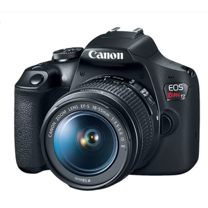 (refurb) Canon  T7 Camera + EF-S 18–55mm f/3.5–5.6 IS II Lens $229 + free s/h