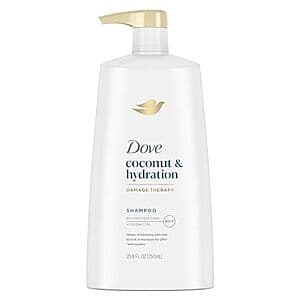 25.4-Oz Dove Ultra Care Hydration Shampoo (Coconut, Jojoba & Sweet Almond) 2 for $5 w/ Subscribe & Save