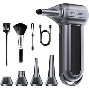 Open Box: WOLFBOX MF100 150000RPM Super Power Cordless Air Duster $44 + Free S&H