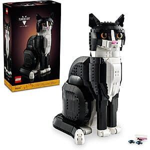 1710-Piece LEGO Ideas Tuxedo Cat Building Set $80 + Free Shipping
