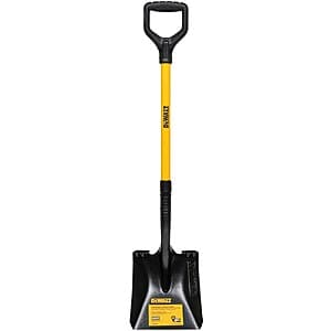 32" DEWALT Fiberglass D-Handle Carbon Steel Transfer Shovel $22.40 + Free S&H