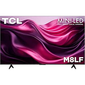 75" TCL M8LF Series 4K UHD Mini LED TV (2026) $680 + Free S&H