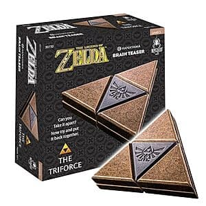 BePuzzled Legend of Zelda Triforce Hanayama Cast Brain Teaser (Level 5) $15