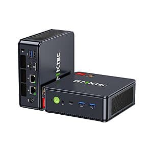 GMKtec M6 Mini PC: AMD Ryzen 5 6600H, 16GB DDR5, 512GB SSD, Win11 Pro $290 + Free Shipping