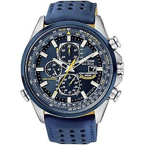Prime Members: 43mm Citizen Men's Eco-Drive Sport World Chronograph Atomic Watch $375.25 + Free S&H