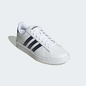 adidas Men's Grand Court Cloudfoam Comfort Shoes (Cloud White/Legend Ink) $21 + Free Shipping